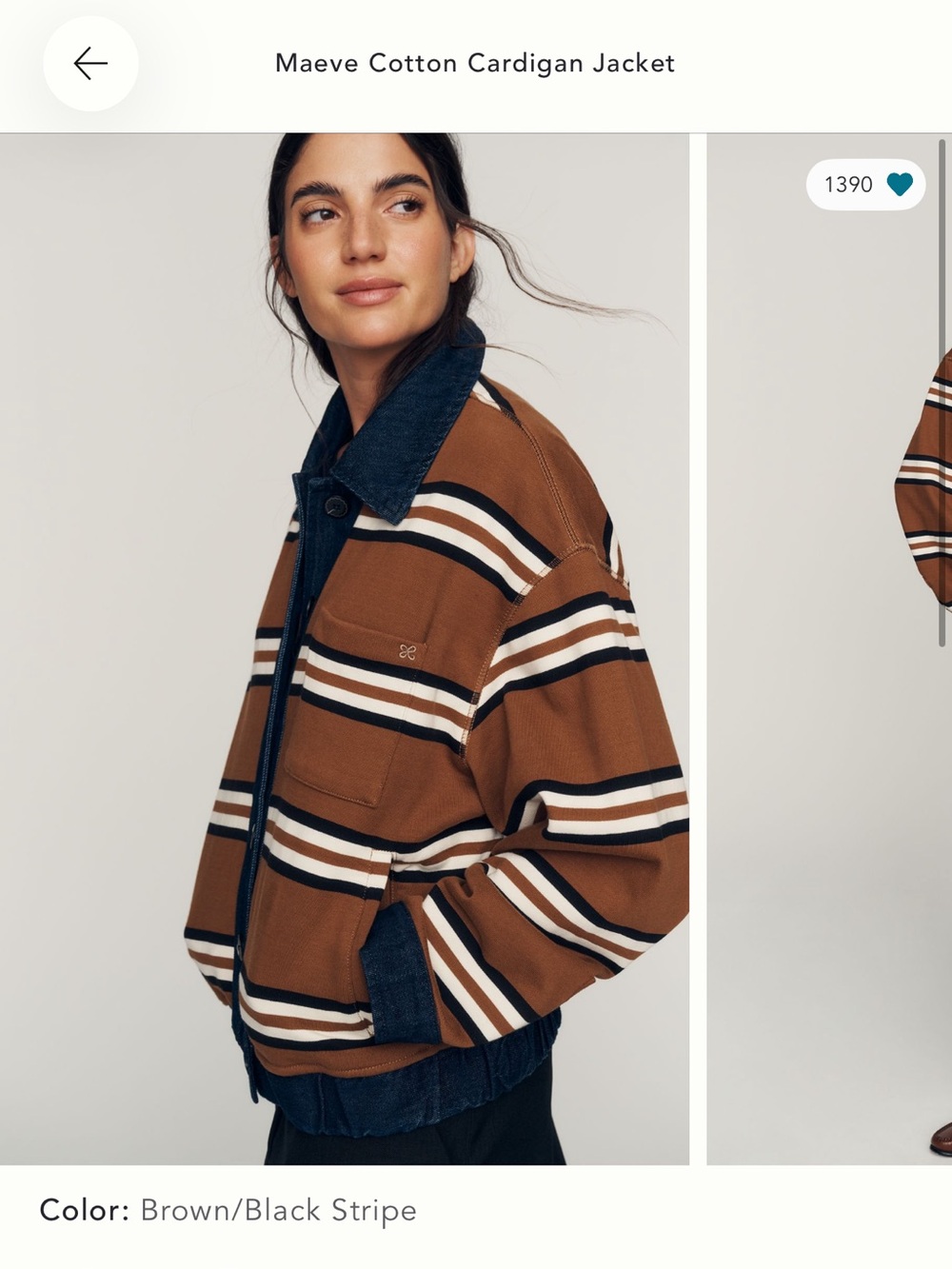 Maeve Cotton Cardigan Jacket